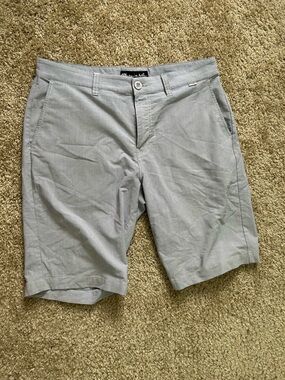 Travis Mathew Striped Golf Shorts